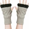 Dahlia Dahlia Womens Cold Weather Arm Warmers & Fingerless Gloves - Various Styles Hot