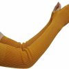 Lemoyoung Lemoyoung Women'S Cashmere Warm Long Fingerless Gloves Winter Arm Warmer Hot