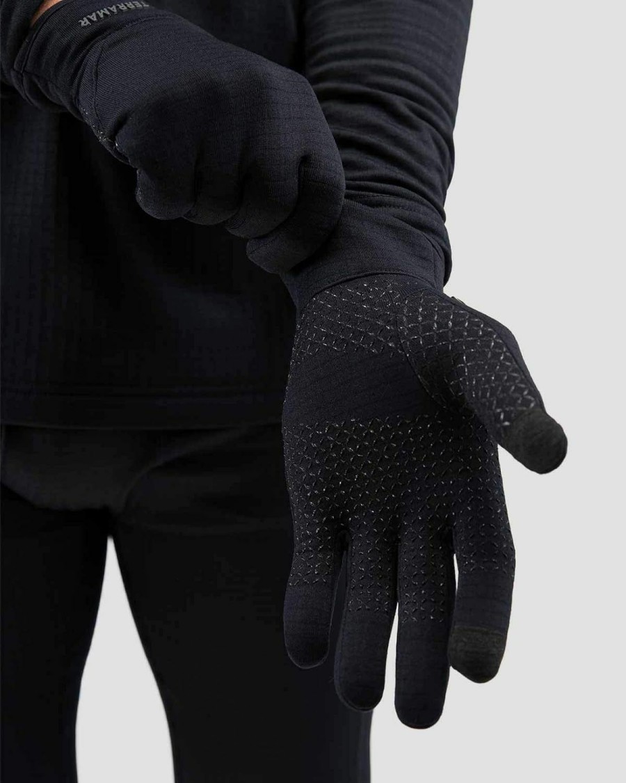 Terramar Terramar Womens Extreme Cold Weather Touch Screen Winter Hand Warmers Glove Liner For Men And Women New