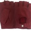 ZLUXURQ Zluxurq Womens Soft And Breathable Fingerless Leather Driving Gloves-Premium Lambskin Best