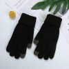 Eseres Eseres Winter Touch Screen Grey Gloves Knitted Gloves Men Warm Beige Gloves For Women Touch Screen Mittens Men Best