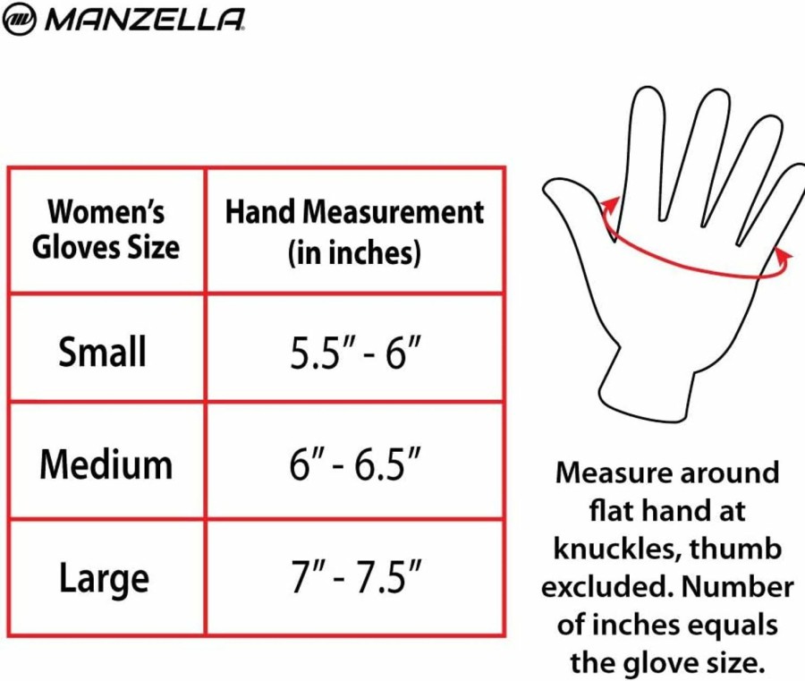 Manzella Manzella Womens Lightweight Tempest 2.0 Gore-Tex Glove, Touchscreen Capablecold Weather Gloves Wholesale