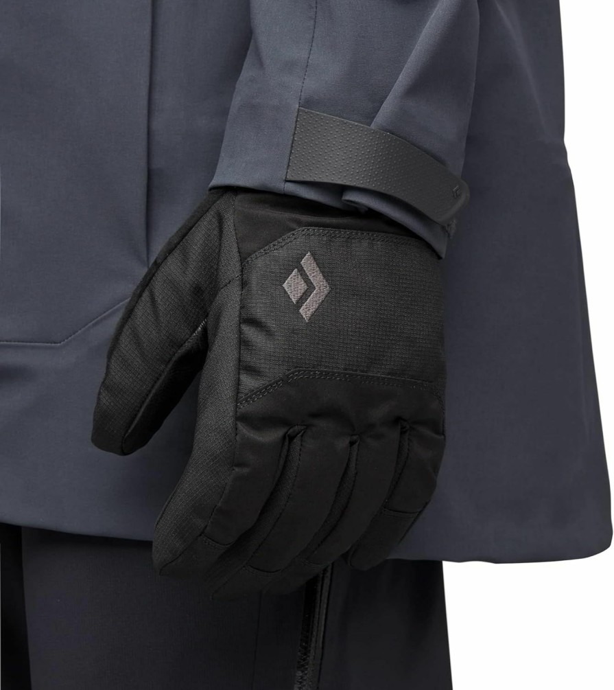 BLACK DIAMOND Black Diamond Equipment Mission Lt Gloves - Black - Small Hot