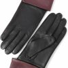 YISEVEN Yiseven Women'S Winter Genuine Sheepskin Touchscreen Leather Gloves Wool Lined Wholesale