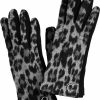 Mud Pie Mud Pie Womens Initial Leopard Glove Hot