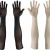 Luwint Luwint Extra Long Over Elbow 21 Inch Fine Mesh Gloves For Opera Costume Prom Uv Protection Wholesale