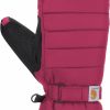 Carhartt Carhartt Women'S Quilts Insulated Mitten, Crabapple, M Online