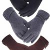 Tomily Tomily 3 Pairs Winter Gloves Warm Windproof Touchscreen Gloves For Womens Using Best