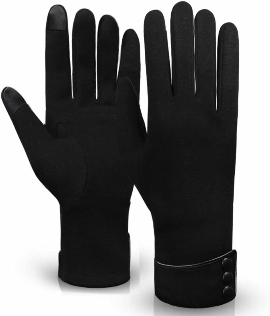 Tomily Tomily 3 Pairs Winter Gloves Warm Windproof Touchscreen Gloves For Womens Using Best