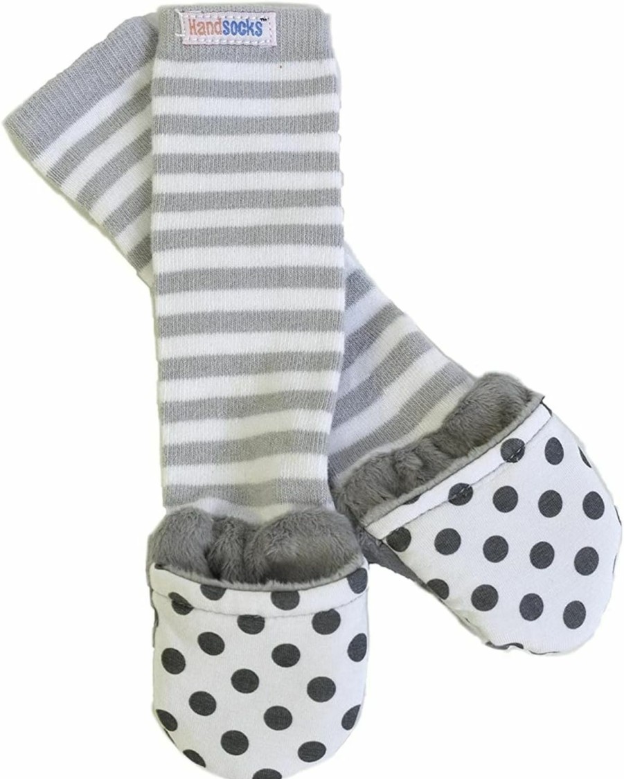 Handsocks Plushy Stay On Strap-Free No-Scratch & Warmth Mittens Best