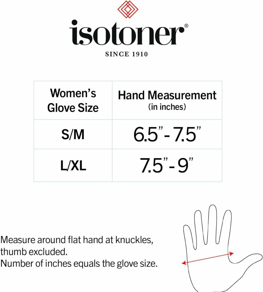 isotoner Isotoner Women & Men Arthritis Compression Rheumatoid Pain Relief Gloves For Joint Support With Open/Full Finger Design Wholesale