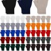 Toulite Toulite 60 Pair Fingerless Glove Bulk Winter Uni Half Fingerless Gloves Pack Knit Gloves Warm Glove For Men Women Homeless Wholesale