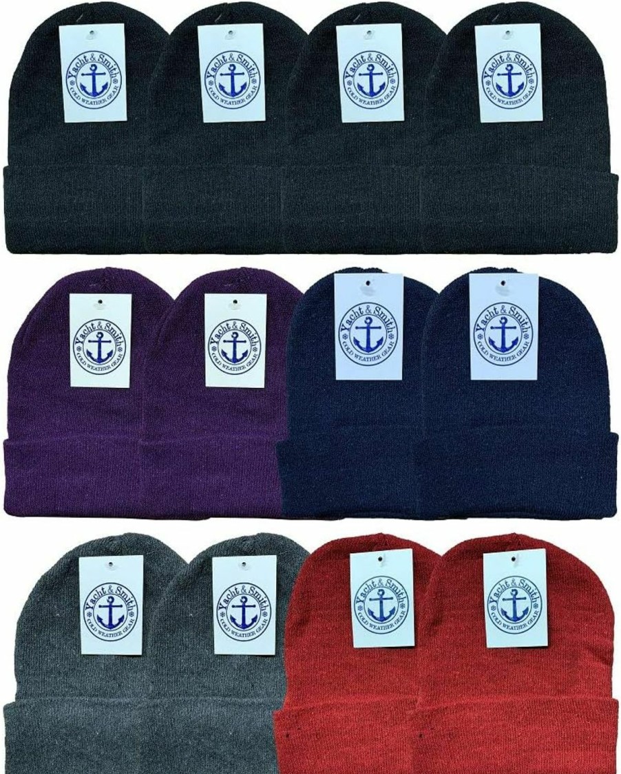 Yacht & Smith Yacht & Smith Winter Beanies & Gloves For Men & Women, Warm Thermal Cold Resistant Bulk Packs Wholesale