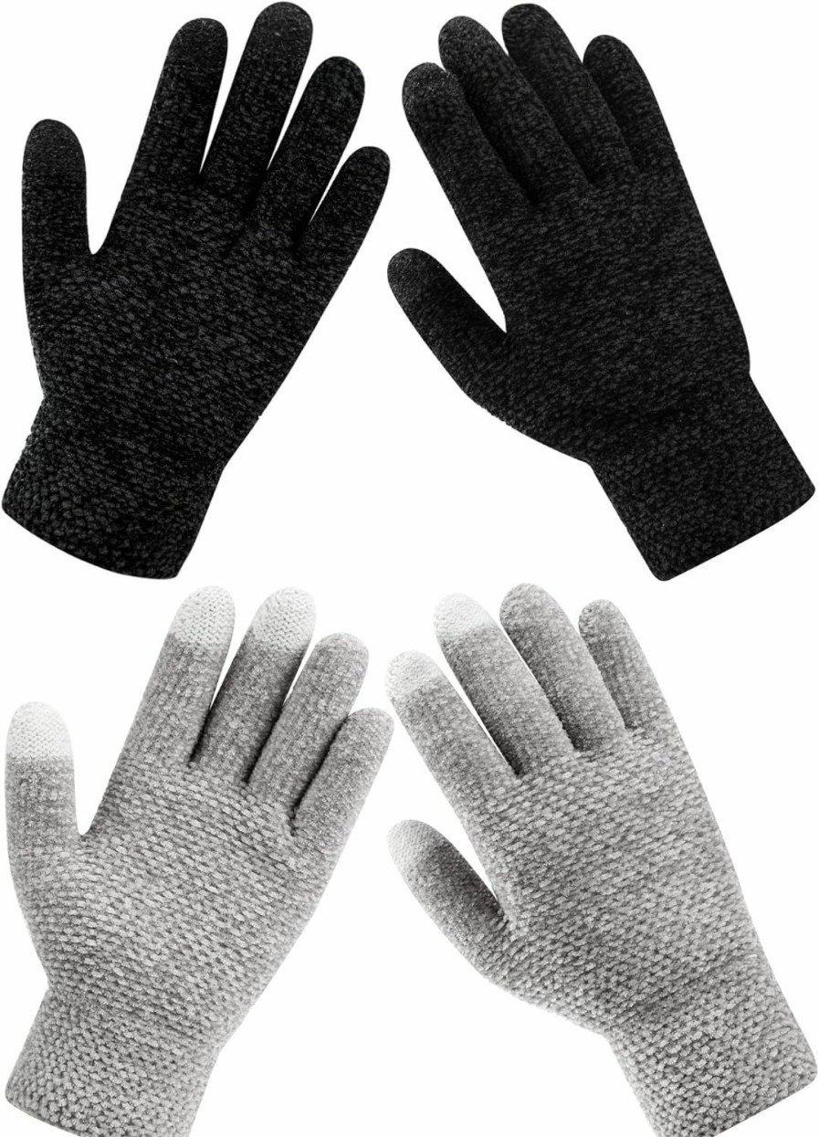 ONESING Onesing 2-3 Pairs Winter Gloves For Women Touchscreen Gloves Warm Gloves Womens Winter Gloves For Cold Weather Best