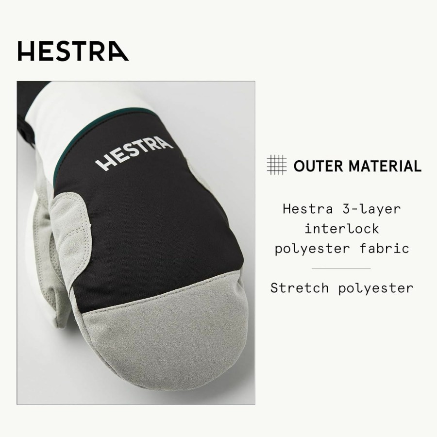 Hestra Hestra Comfort Tracker Mitt, Warm Cross-Country Windproof Insulated Ski Touring Mitten New