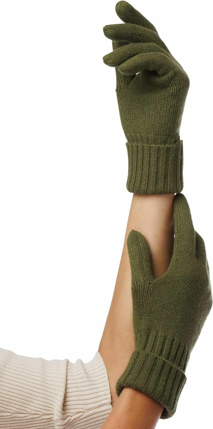 Fishers Finery Fishers Finery Women'S 100% Pure Knit Ultra Plush Cashmere Gloves Ribbed Cuff Wholesale