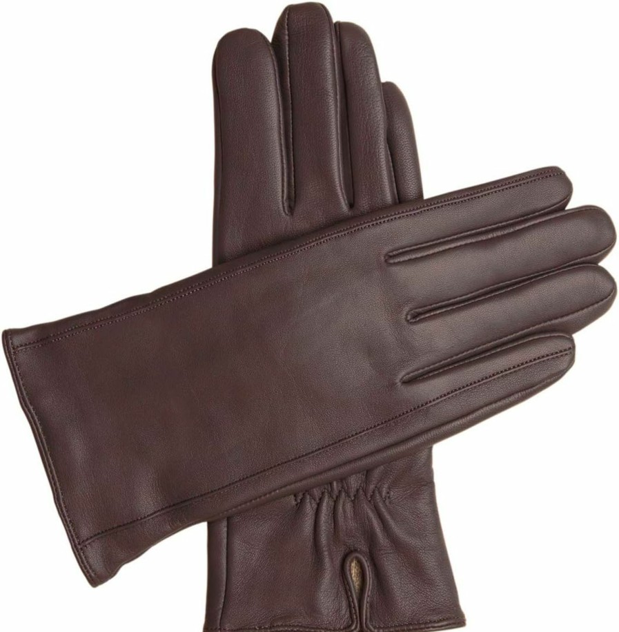 Downholme Classic Leather Cashmere Lined Gloves For Women Online