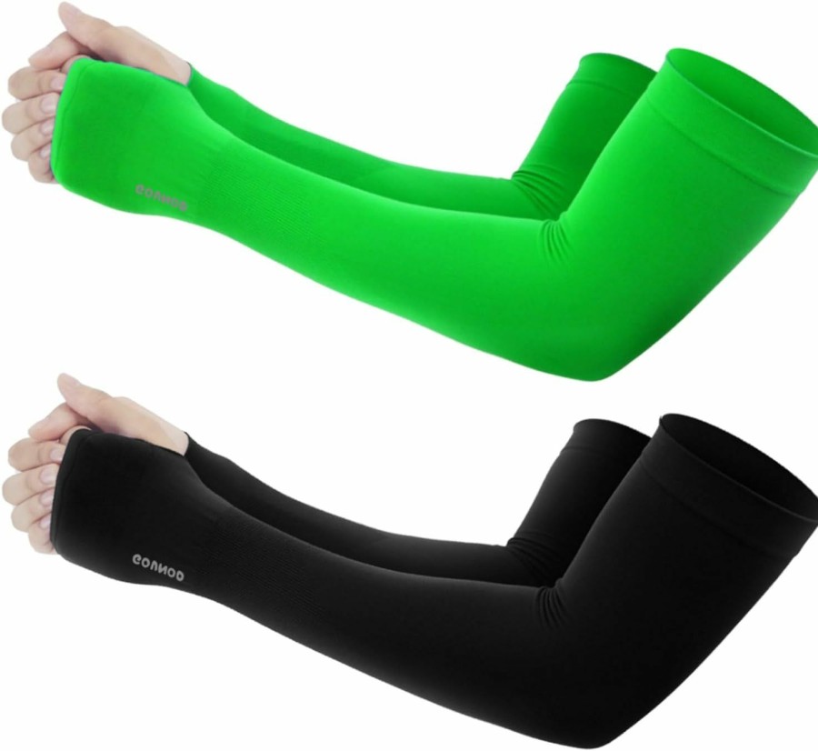 GOUNOD Gounod Arm Sleeves Uv Protection, Cooling Sun Sleeves,Perfect For Gardening With Thumb Holes New