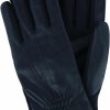 isotoner Isotoner Women'S Stretch Leather Winter Glove With Gathered Wrist, Small/Medium, Black Hot