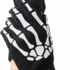 OTPEH Otpeh Skeleton Gloves For Women Kids Winter Warm Fingerless Goth Gloves Glow In The Dark Halloween Costume Emo Accessories Online