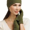 Fishers Finery Fishers Finery Women'S 100% Pure Cashmere Hat & Glove Set With Exquisite Box Hot