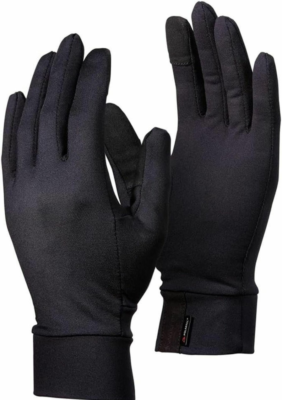 Vallerret Power Stretch Pro Liner With Touch, Black, Durable Photography Glove Liner Best