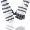 REACH STAR Reach Star Winter Knitted Convertible Fingerless Gloves Wool Mittens Warm Mitten Glove For Women Best