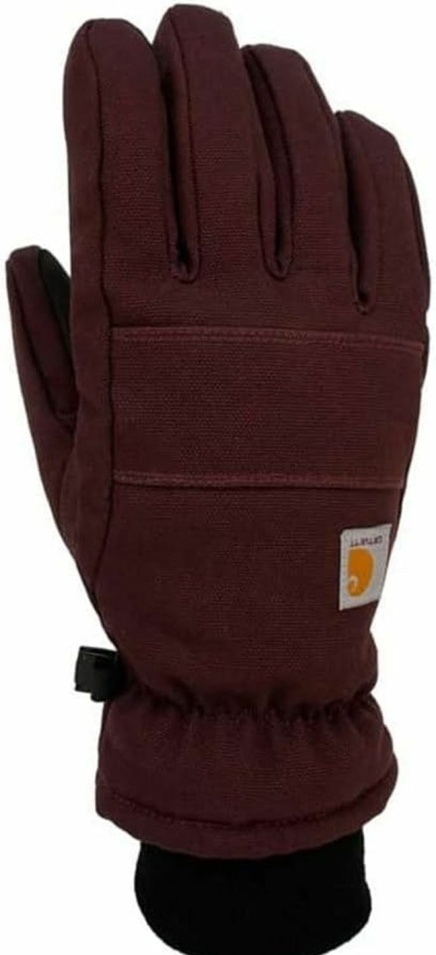 Carhartt Carhartt Womens Insulated Duck/Synthetic Leather Knit Cuff Glovecold Weather Gloves Clearance