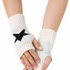 Verdusa Verdusa Women'S Knit Fingerless Gloves With Thumb Hole Winter Warm Short Gloves Wholesale