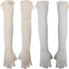 kilofly Kilofly Women'S Long Anti-Uv Breathable Arm Sun Block Driving Gloves, 2 Pairs Wholesale