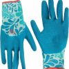 DIGZ Long Cuff Stretch Knit Garden Gloves With Full Finger Latex Coating Online