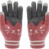 Newfancy Newfancy Women Men Winter Knit Gloves Touchscreen Warm Soft Cat Kitten Texting Fashion Mittens For Smartphone Iphone Ipad New