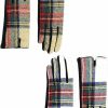 Achillea Achillea 2 Pairs Women'S Festive Tweed Tartan Plaid Gloves W/Touchscreen Finger Online