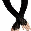 SAVITA Savita Fingerless Long Gloves Pierced Elbow Length Satin Gloves 19 Inches Stretchy Opera Evening Party 1920S Gloves For Women Wholesale