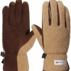 Harssidanzar Harssidanzar Sherpa Gloves Women'S Outdoor Winter For Gloves Genuine Suede Thinsulate Lined Sl021Us Online