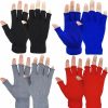 Outrip Outrip Fingerless Gloves For Women And Men Winter Warm Knit Typing Half Finger Gloves Clearance