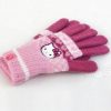 Bandal & Neoul Hello Kitty Knitted Wool Gloves - Classic Pink Or Winter White - Cold Weather Gloves For Women And Teens Online