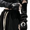 URAWESO Uraweso Goth Arm Warmers Emo Punk Y2K Arm Sleeves Fingerless Gloves Cosplay Costume New