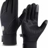 MAPLELILY Winter Gloves For Men Women, Waterproof Gloves, Touch Screen Gloves, Windproof Warm Gloves For Work, Lightweight Thermal Gloves, Cold Weather Gloves For Driving Cycling Running Riding Best