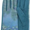 RainCaper Raincaper Monet Water Lilies Womenis Texting Gloves Warm Touch Screen Gloves All-Season Travel, Museum, Fashion & Dressy Gloves Fit Most New