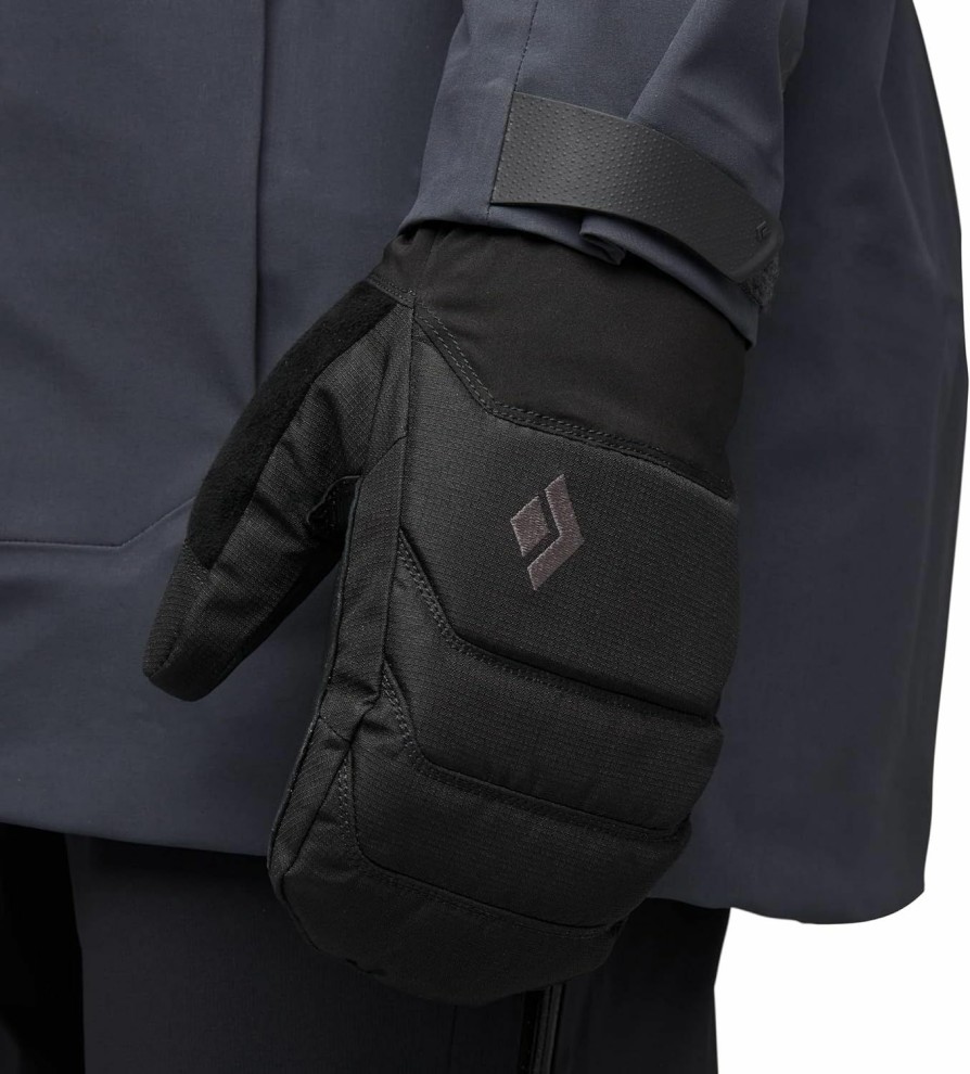 BLACK DIAMOND Black Diamond Equipment Mission Mx Mitts - Black - Medium Clearance