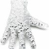 FashPalace Mj Michael Shiny Glove Ultimate Collection Diamond Gloves 3D Sparkling Crystal Billie Jean Handmade Glove Best