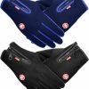 SATINIOR Satinior 2 Pairs Outdoor Winter Touchscreen Anti-Slip Full Finger Warm Gloves Best