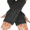 WHOLEWOOLS Wholewools Wool Fingerless Gloves For Women Arm Warmers Knitted Mittens Long Fingerless Thumb Hole Knit Arm Warmers Best