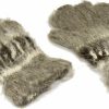 Tumia LAC Tumia Lac Adult Alpaca Fingerless Gloves One Size Grey Best