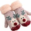 NOLITOY Nolitoy 2Pcs Reindeer Gloves With String Warm Knitted Gloves Winter Full Finger Gloves Hand Wrist Warmer Favors For Adult Online