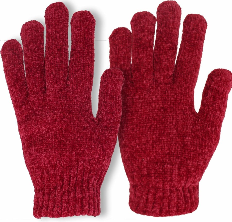 KMystic Kmystic Basic Womens Chenille Winter Magic Gloves Best