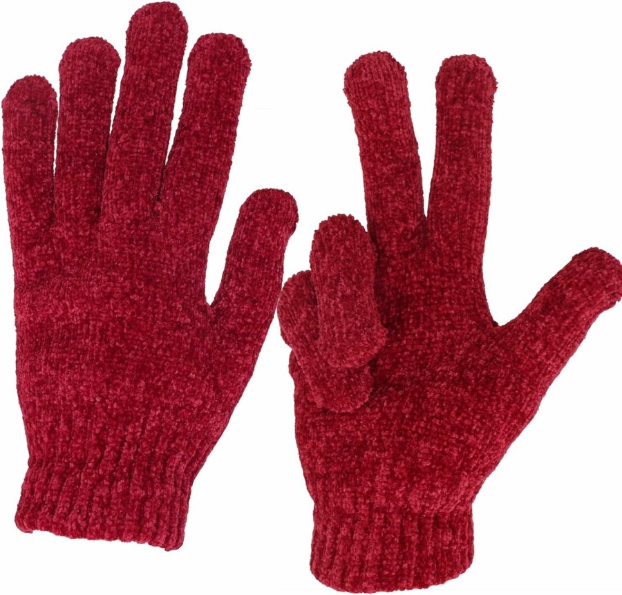 KMystic Kmystic Basic Womens Chenille Winter Magic Gloves Best