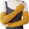 Share Maison Share Maison Women'S Arm Warmers With Thumb Hole Winter Fingerless Stretchy Cashmere Wool Long Gloves Sleeves Online