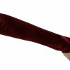 Greatlookz Greatlookz Soft Serenade Elbow Length Fingerless Gloves, Wine Best